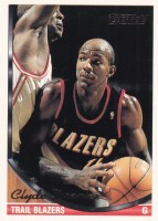 1993-94 Topps Gold #249 Clyde Drexler