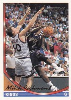 1993-94 Topps Gold #280 Mitch Richmond
