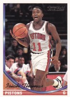 1993-94 Topps Gold #311 Isiah Thomas