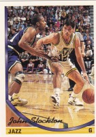 1993-94 Topps Gold #356 John Stockton
