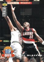 1994-95 Collector's Choice #187 Clyde Drexler TO