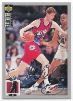 1994-95 Collector's Choice Silver Signature #76 Shawn Bradley