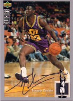 1994-95 Collector's Choice Silver Signature #138 Tyrone Corbin