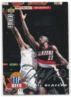 1994-95 Collector's Choice Silver Signature #187 Clyde Drexler TO