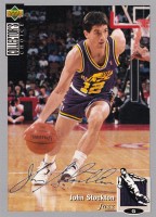 1994-95 Collector's Choice Silver Signature #212 John Stockton