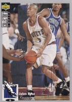 1994-95 Collector's Choice Silver Signature #238 Jalen Rose