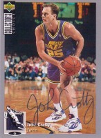 1994-95 Collector's Choice Silver Signature #256 John Crotty