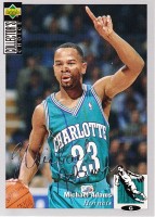 1994-95 Collector's Choice Silver Signature #294 Michael Adams
