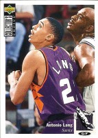 1994-95 Collector's Choice Silver Signature #327 Antonio Lang