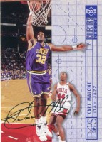 1994-95 Collector's Choice Silver Signature #397 Karl Malone BP