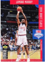 1994-95 Collector's Choice Silver Signature #412 Lamond Murray DC