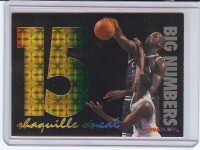 1994-95 Hoops Big Numbers Rainbow #5 Shaquille O'Neal