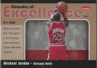2007-08 Fleer Decades Of Excellence #3 Michael Jordan