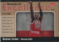 2007-08 Fleer Decades Of Excellence #10 Michael Jordan