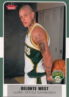 2007-08 Fleer Glossy #108 Delonte West
