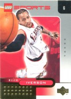 2003 Upper Deck Lego Sports Gold #13 Allen Iverson