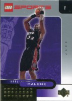2003 Upper Deck Lego Sports Gold #15 Karl Malone