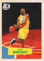 2007-08 Topps 1957-58 Variations #123 Julian Wright