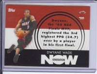 2007-08 Topps Generation Now #GN3 Dwyane Wade
