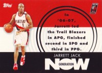 2007-08 Topps Generation Now #GN19 Jarrett Jack