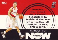 2007-08 Topps Generation Now #GN26 Brandon Roy