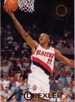1994-95 Stadium Club #64 Clyde Drexler