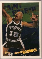 1994-95 Topps Spectralight #107 Dennis Rodman PP