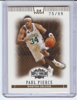 2007-08 Topps Triple Threads Sepia #34 Paul Pierce
