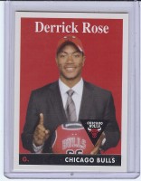 2008-09 Topps 1958-59 Variations #196 Derrick Rose