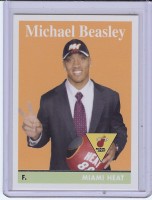 2008-09 Topps 1958-59 Variations #197 Michael Beasley