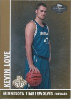 2008-09 Topps Co-Signers Gold #105 Kevin Love