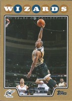 2008-09 Topps Gold Border #73 Caron Butler
