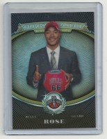 2008-09 Topps Treasury Refractors Gold #101 Derrick Rose