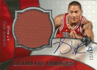 2008-09 Ultimate Collection Rookies Silver #125 Derrick Rose
