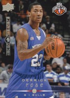 2008-09 Upper Deck Electric Court Gold #259 Derrick Rose