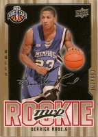 2008-09 Upper Deck MVP Gold Script #201 Derrick Rose