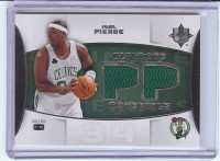 2007-08 Ultimate Collection Materials #PP Paul Pierce
