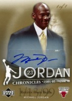2007-08 Upper Deck Jordan Chronicles Autographs #JC20 Michael Jordan