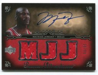 2007-08 Upper Deck Premier Attractions Autographs Jerseys #PAJO Michael Jordan
