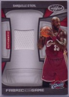 2009-10 Certified Fabric Of The Game #109 Shaquille O'Neal