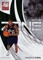2009-10 Donruss Elite In The Zone Green #1 Shaquille O'Neal