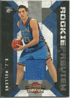 2009-10 Threads Rookie Preview #22 B.J. Mullens