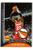 2009-10 Topps Championship Materials #CMCD Clyde Drexler
