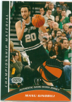 2009-10 Topps Championship Materials #CMMG Manu Ginobili