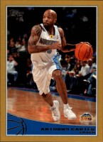 2009-10 Topps Gold #71 Anthony Carter
