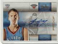 2009-10 Studio Proofs Gold Signatures #134 B.J. Mullens