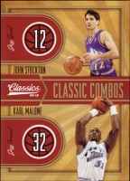 2009-10 Classics Classic Combos Gold #10 John Stockton/ Karl Malone