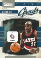 2009-10 Classics Classic Greats #5 Clyde Drexler
