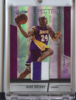 2009-10 Absolute Memorabilia Materials Prime Spectrum #1 Kobe Bryant
