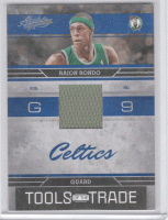 2009-10 Absolute Memorabilia Tools Of The Trade Materials Blue #16 Rajon Rondo
